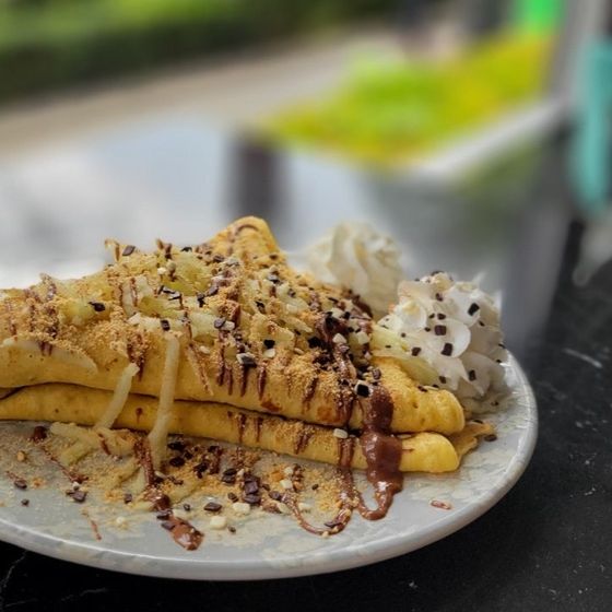Catalana pancake